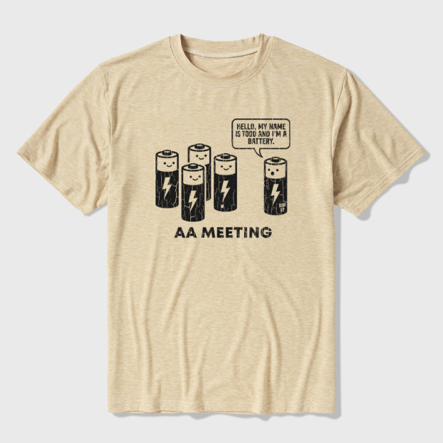 AA Meeting Ultra Soft Heather Tee