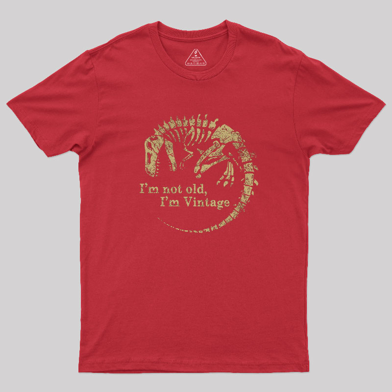I'm Not Old, I'm Vintage Geek T-Shirt