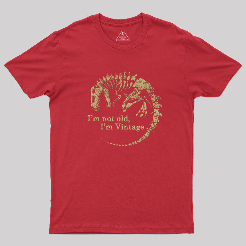 I'm Not Old, I'm Vintage Geek T-Shirt