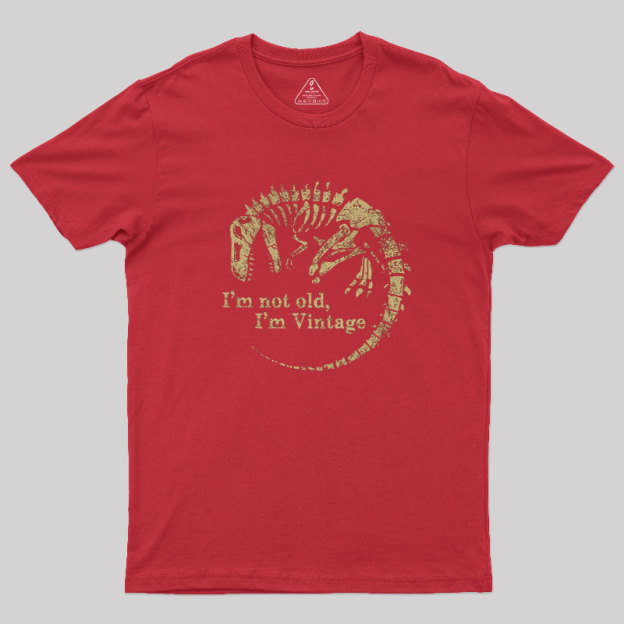 I'm Not Old, I'm Vintage Geek T-Shirt