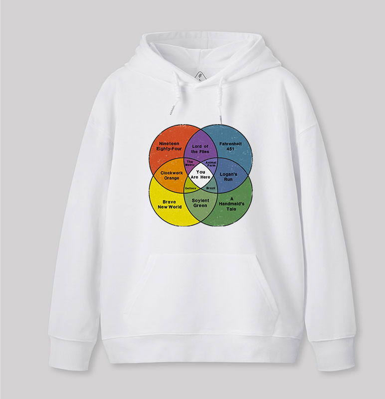 You Are Here Geek Hoodie