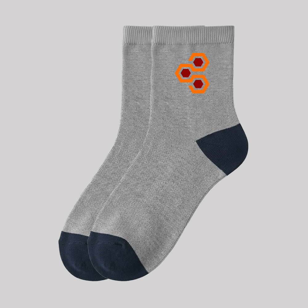 Overlook Hex Geek Cotton Daily Socks