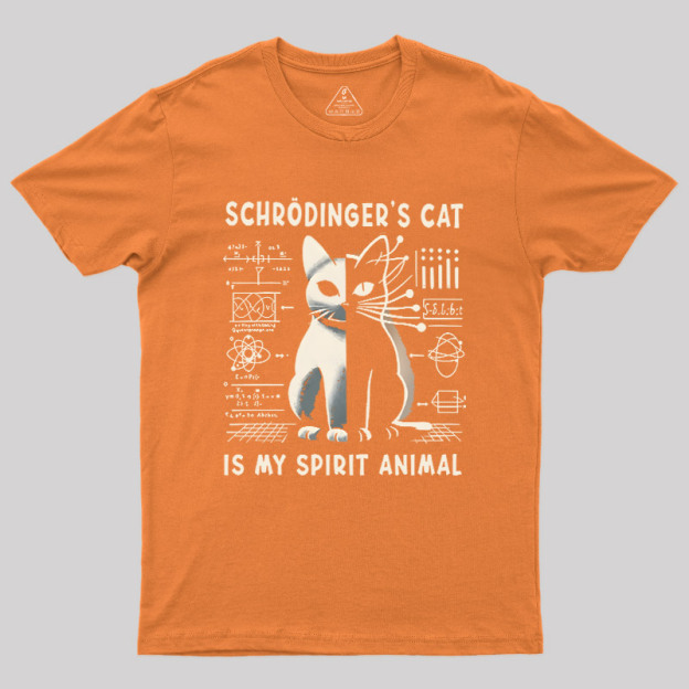 Schrodinger's Сat Science Nerd T-Shirt