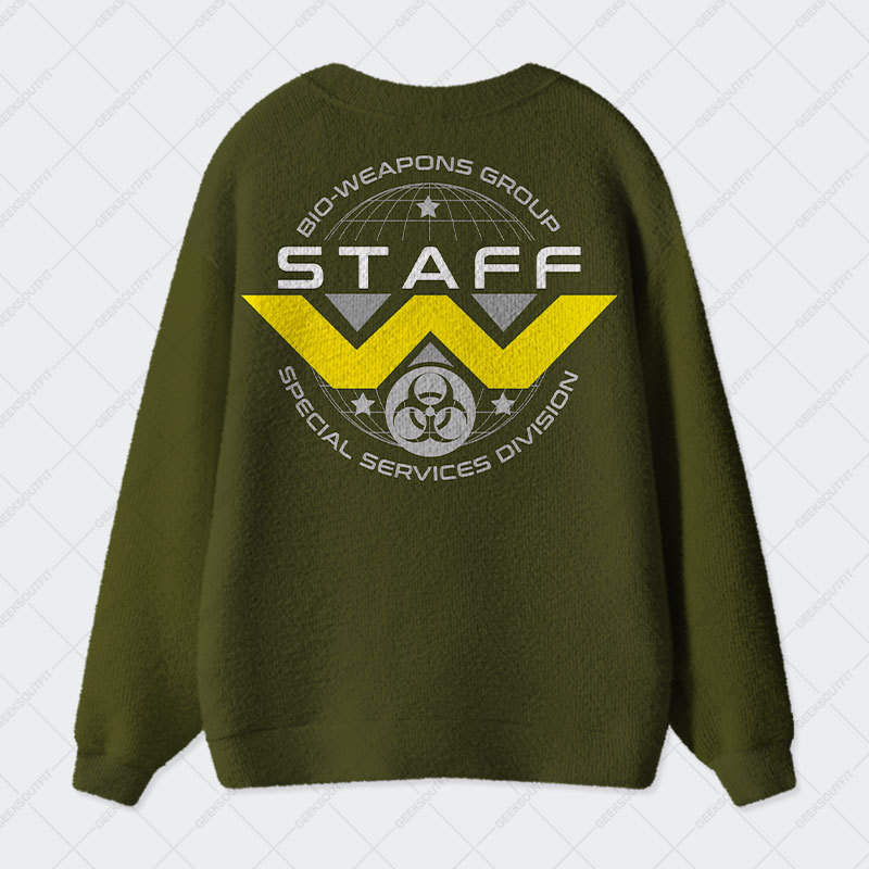 Weyland-Yutani Uniform Geek Ugly Cardigan Sweaters 