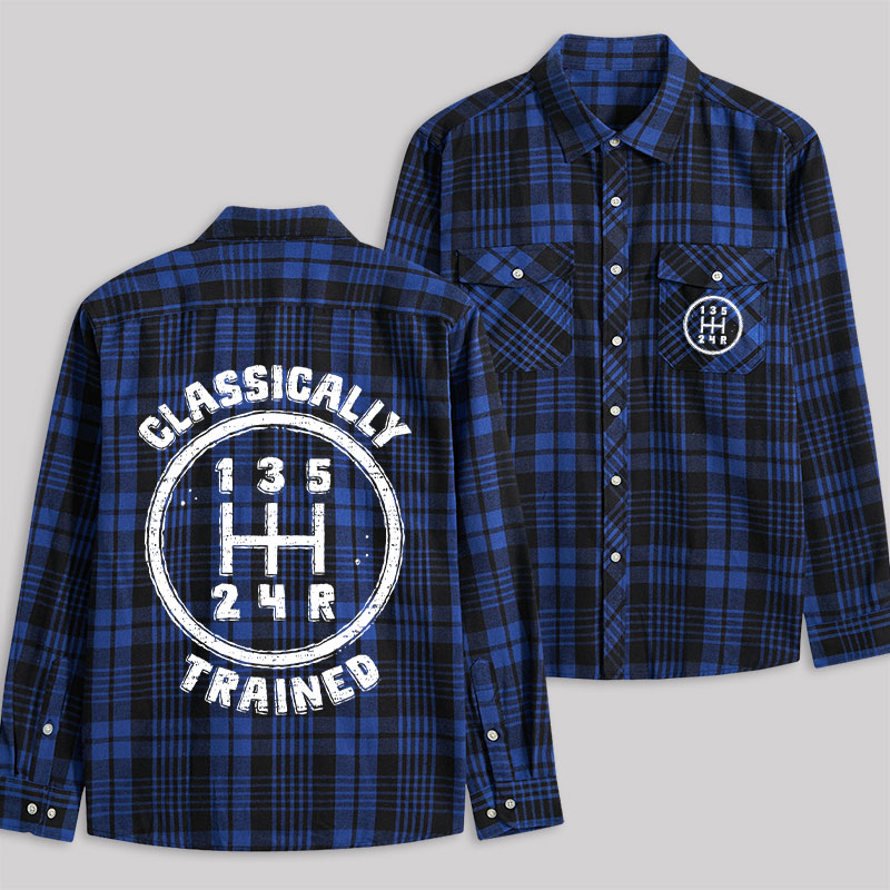 Classically Trained Plaid Flannel Shirt
