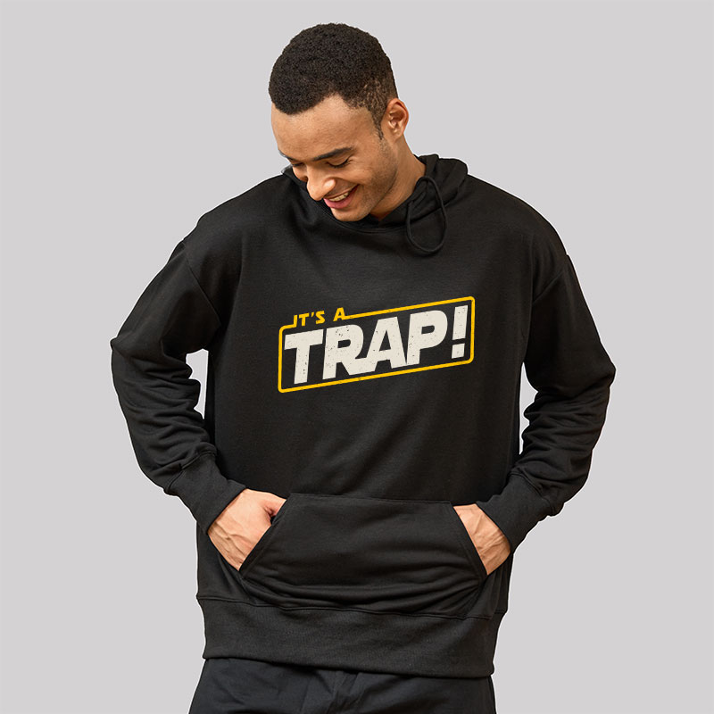 It's A Trap Geek Hoodie