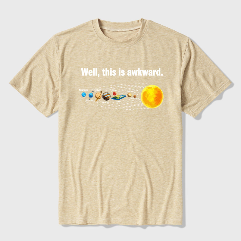 Well This Is Awkward Ultra Soft Heather Tee