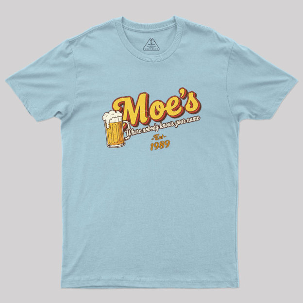 Moe's Tavern Geek T-Shirt