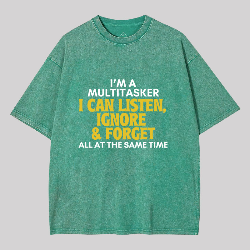 Sarcastic Geek Washed T-shirt