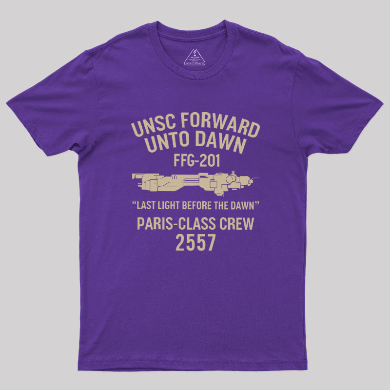 UNSC Forward Unto Dawn Geek T-Shirt