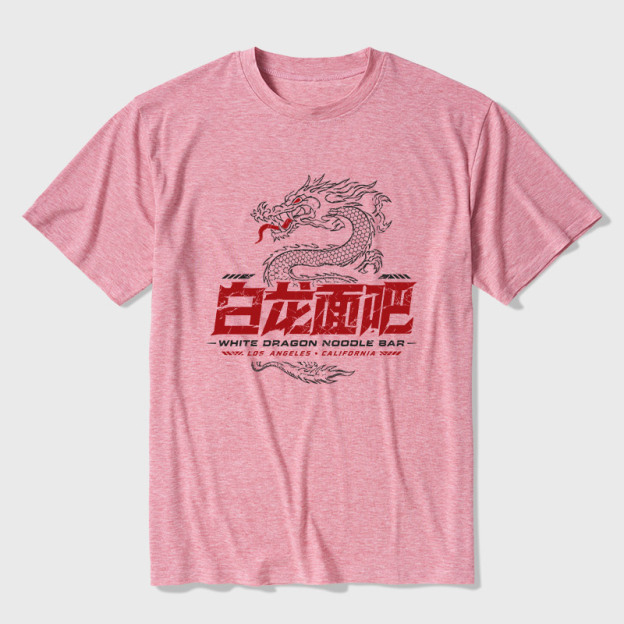 White Dragon Noodle Bar Ultra Soft Heather Tee