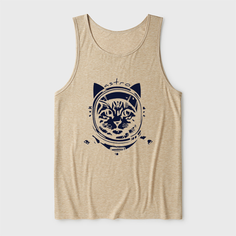 Astro Cat Ultra Soft Heather Tank