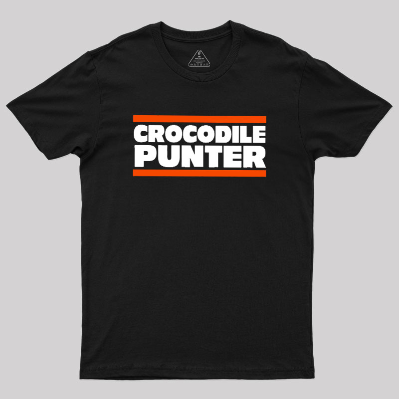 Crocodile Punter Geek T-Shirt
