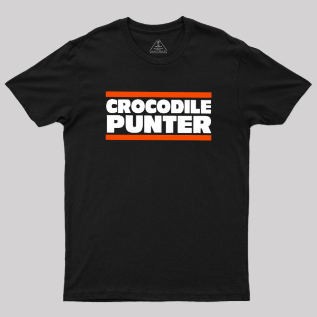 Crocodile Punter Geek T-Shirt