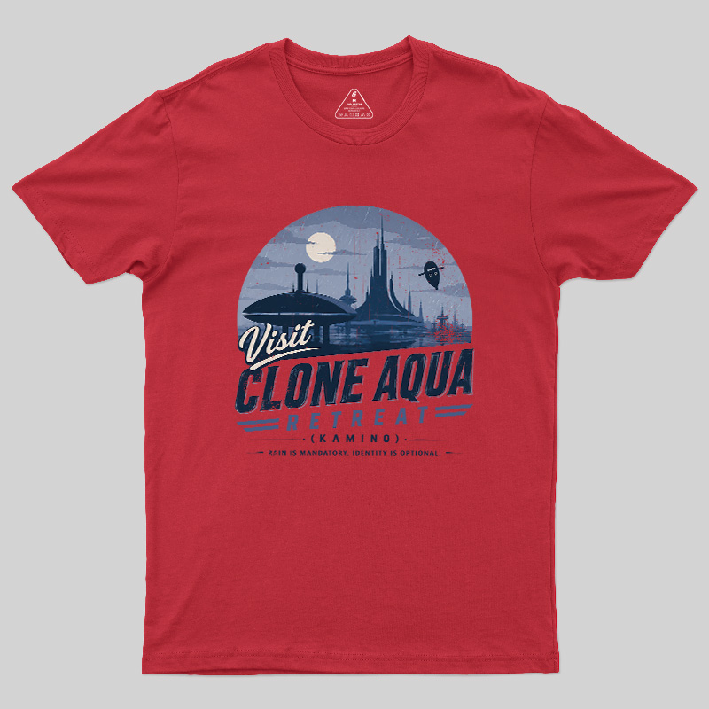 Clone Aqua Retreat Geek T-Shirt