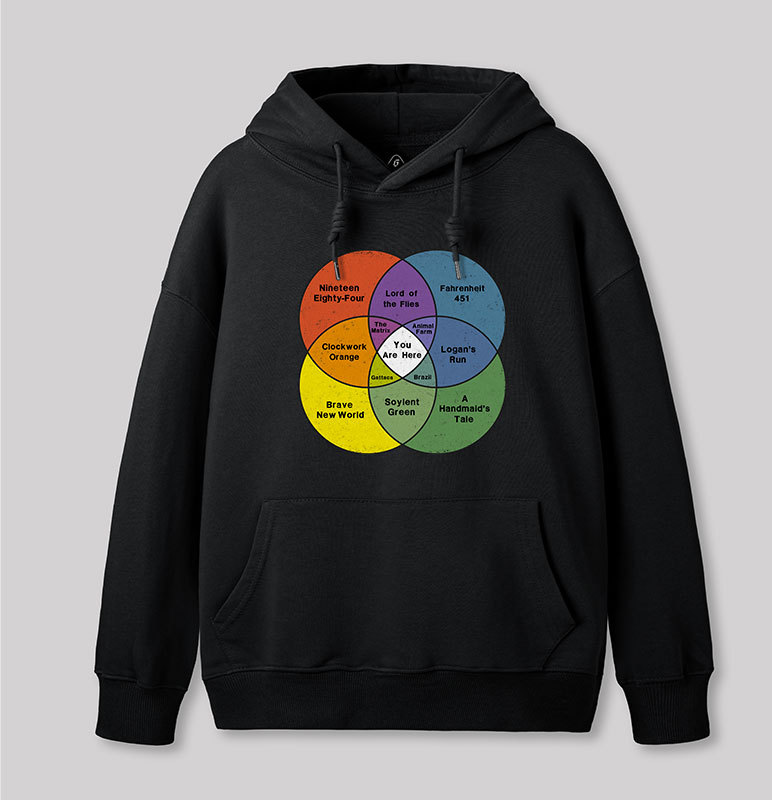 You Are Here Geek Hoodie