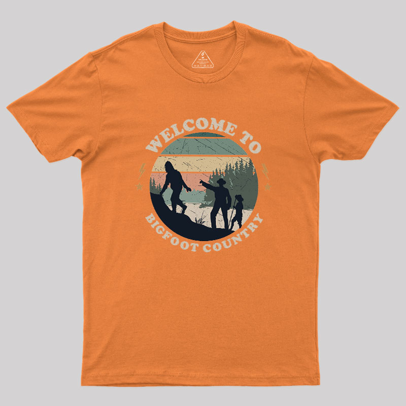 Bigfoot Country Geek T-Shirt