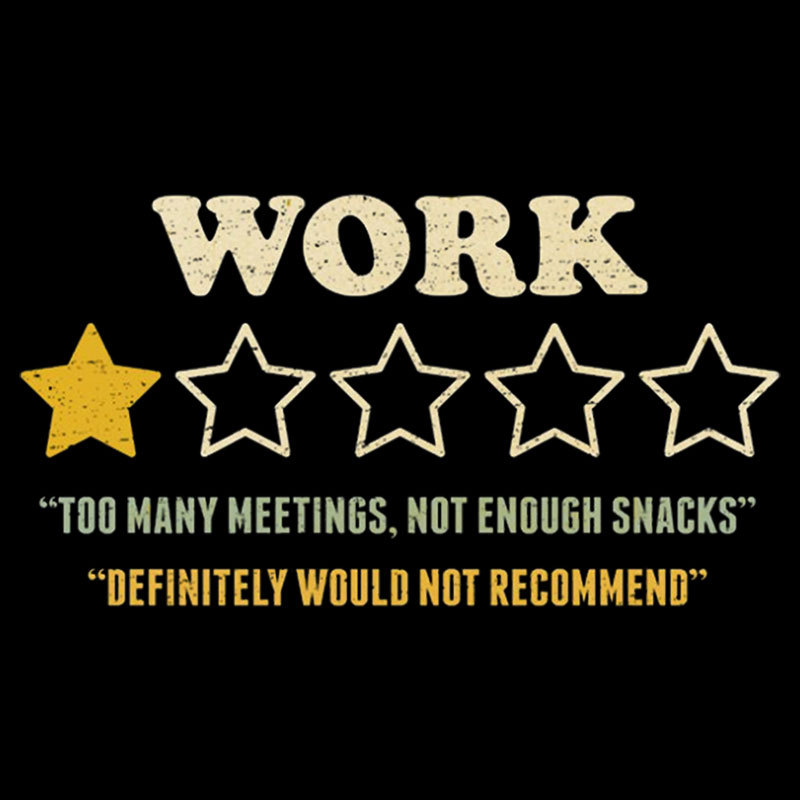 Too Many Meetings Not Enough Snacks Geek T-Shirt
