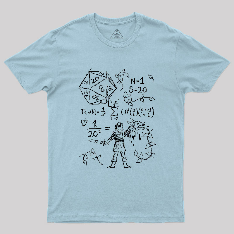 Knight of Probability Geek T-Shirt