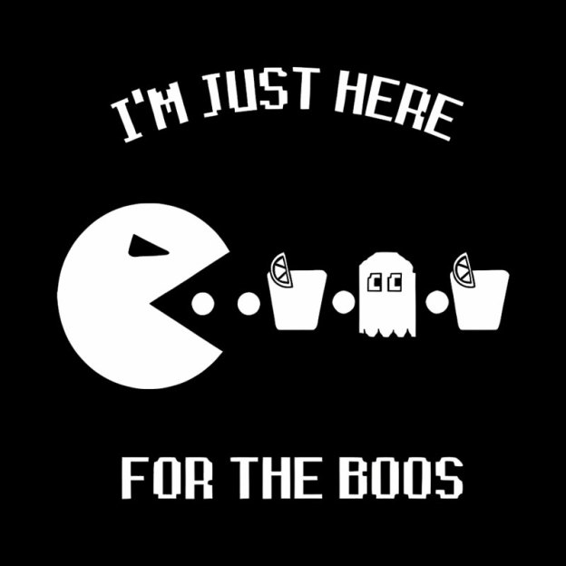 Here For The Boos Geek T-Shirt