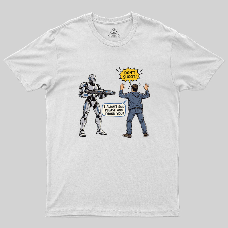 Polite Survival Geek T-Shirt