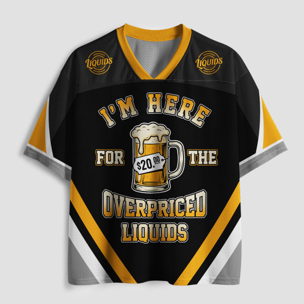 Overpriced Liquids Geek Mesh Jersey