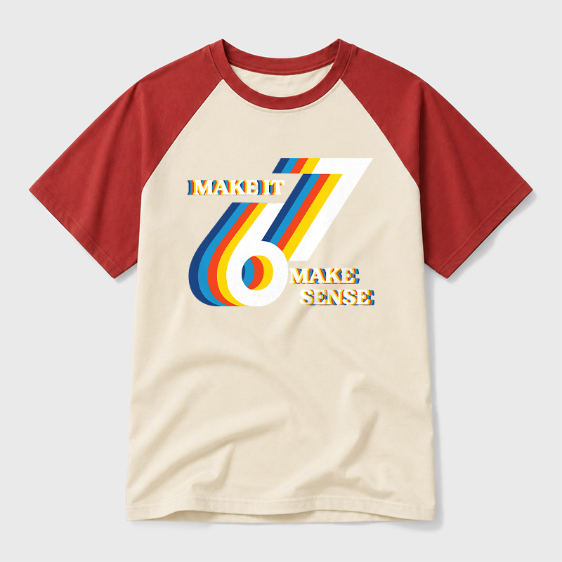 It Doesn’t Mean Anything Geek Retro Raglan T-Shirt
