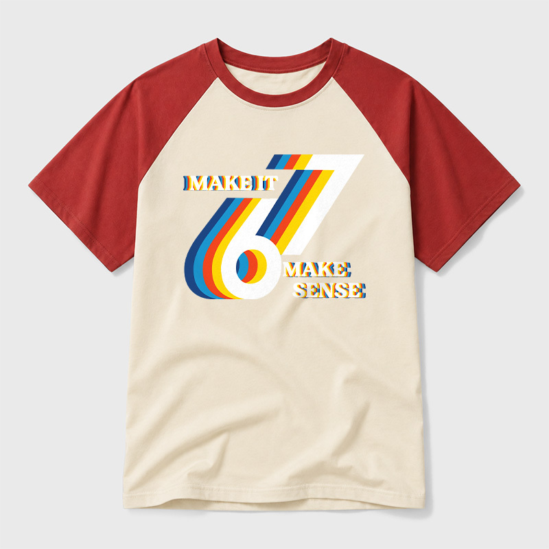It Doesn’t Mean Anything Geek Retro Raglan T-Shirt