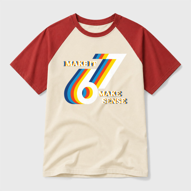 It Doesn’t Mean Anything Geek Retro Raglan T-Shirt