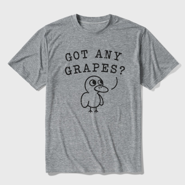 Got Any Grapes Ultra Soft Heather Tee