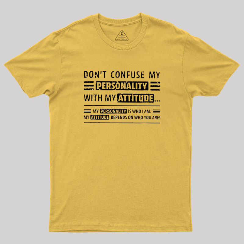 Attitude Defined Geek T-Shirt