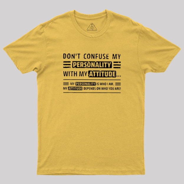 Attitude Defined Geek T-Shirt