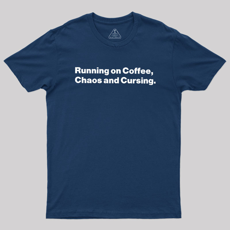 Running on Coffee Geek T-Shirt