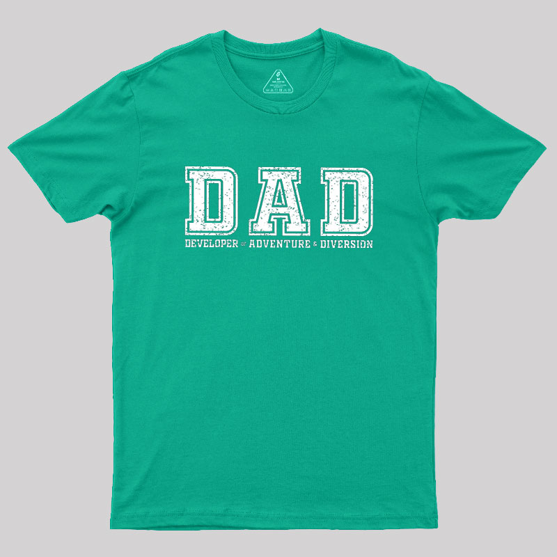 Developer of Adventure & Diversion Geek T-Shirt