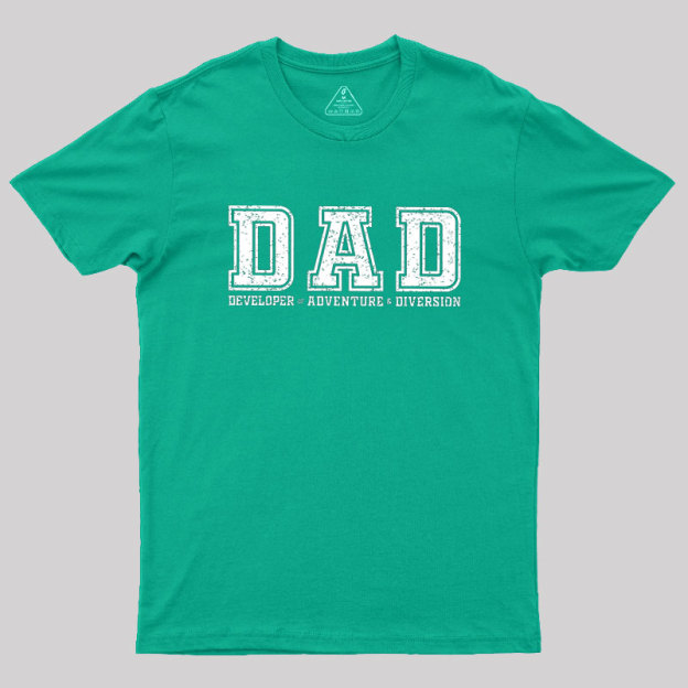 Developer of Adventure & Diversion Geek T-Shirt