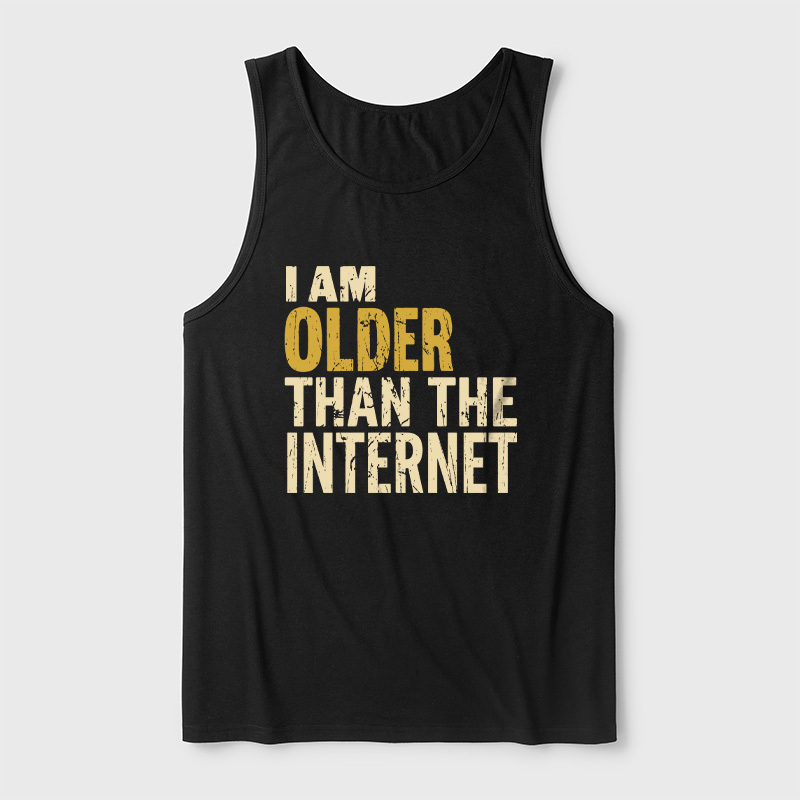 I'm Older Ultra Soft Heather Tank