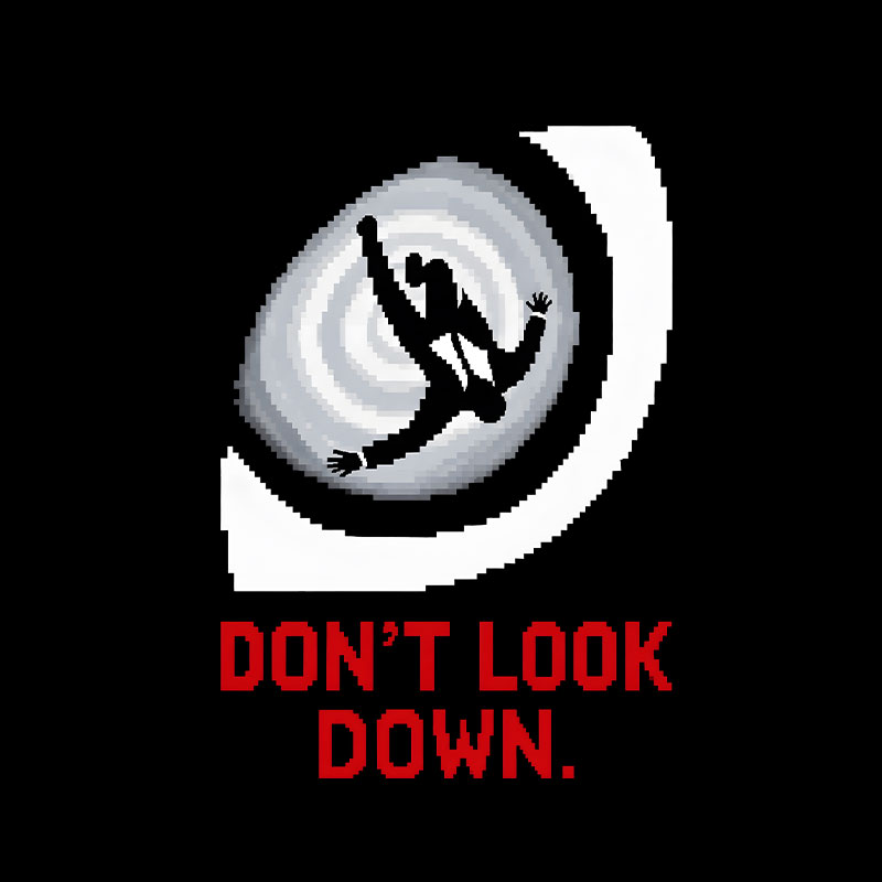 Don't Look Down Geek T-Shirt