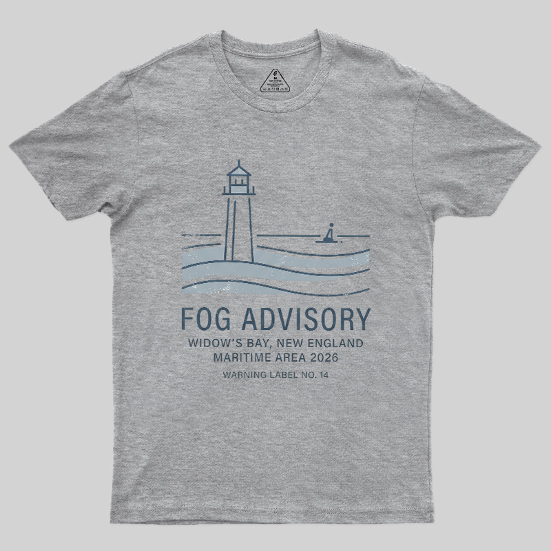 New England Fog Advisory Geek T-Shirt