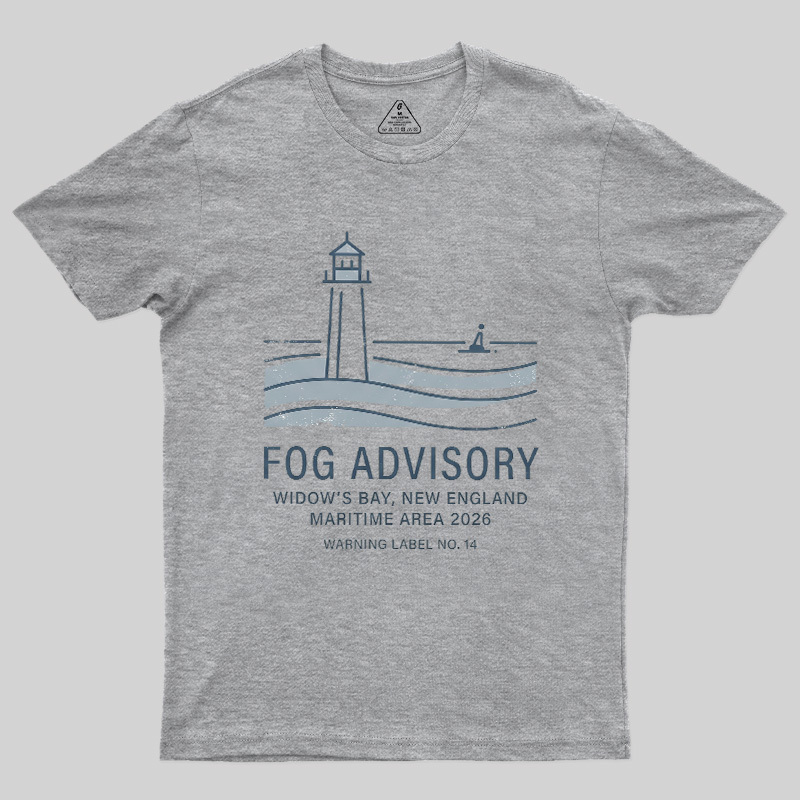 New England Fog Advisory Geek T-Shirt