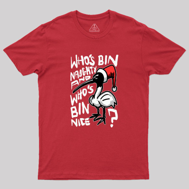 Christmas Bin Chicken Geek T-Shirt