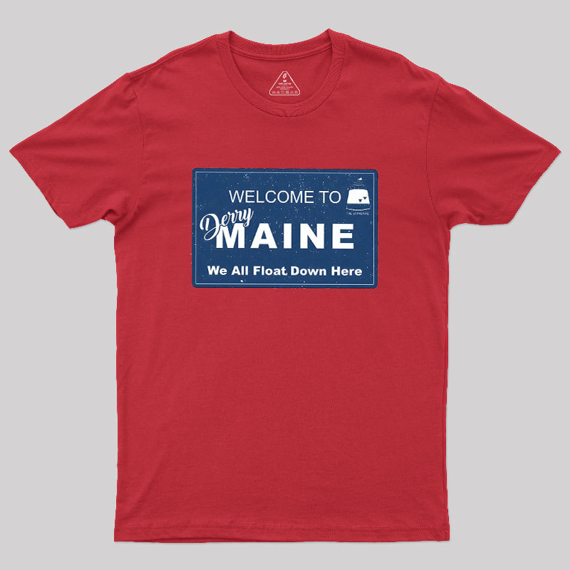 Welcome to Derry Maine Geek T-Shirt