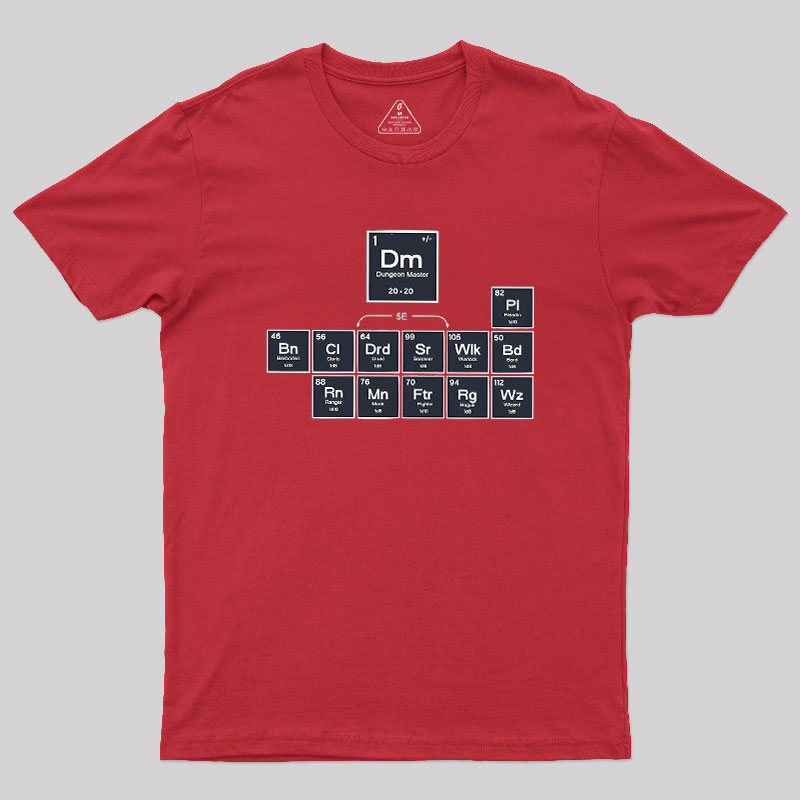 Periodic D&D Geek T-Shirt