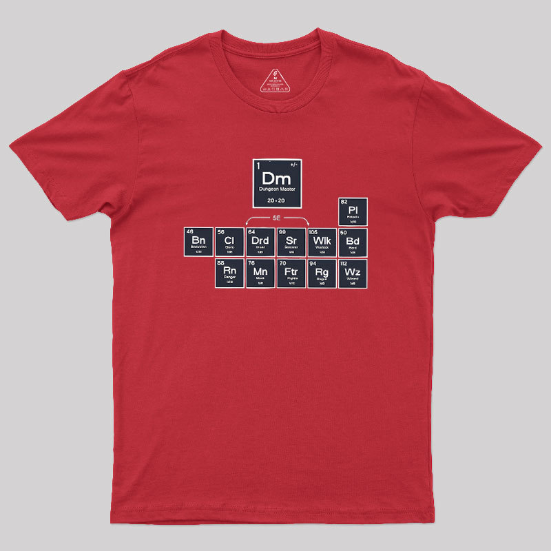 Periodic D&D Geek T-Shirt