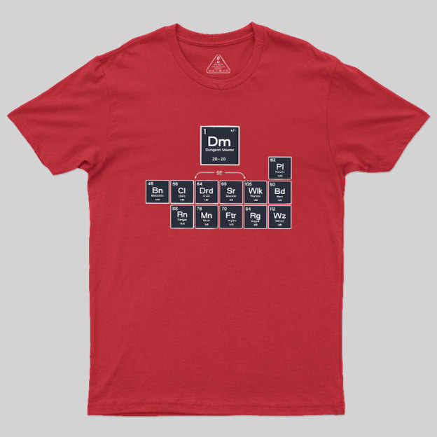 Periodic D&D Geek T-Shirt