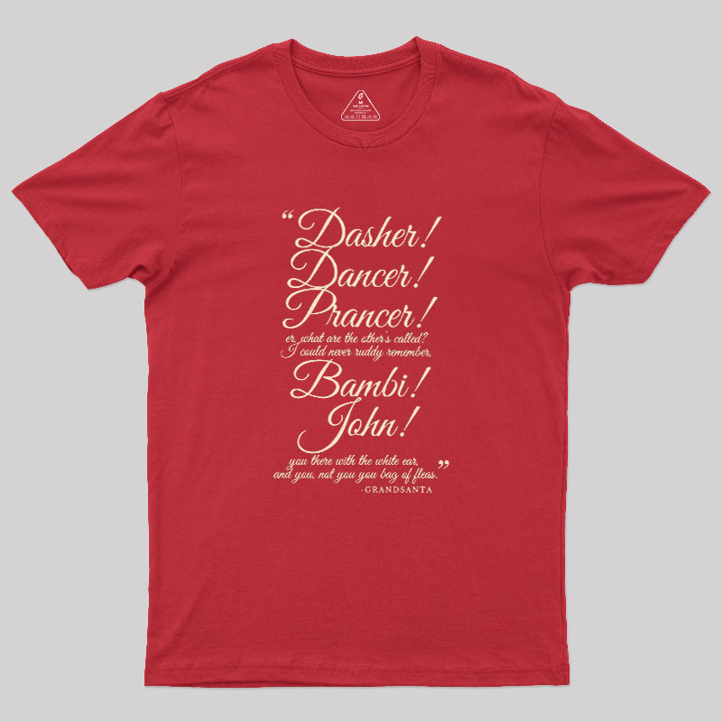 Arthur Christmas Geek T-Shirt