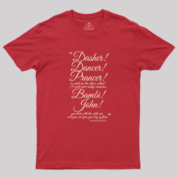 Arthur Christmas Geek T-Shirt