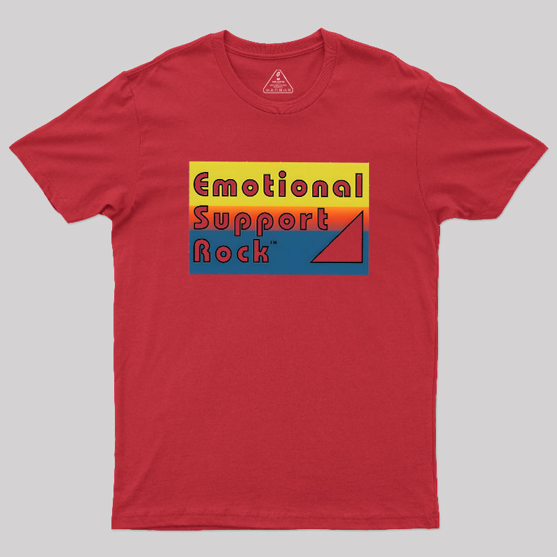 Emotional Support Rock Geek T-Shirt