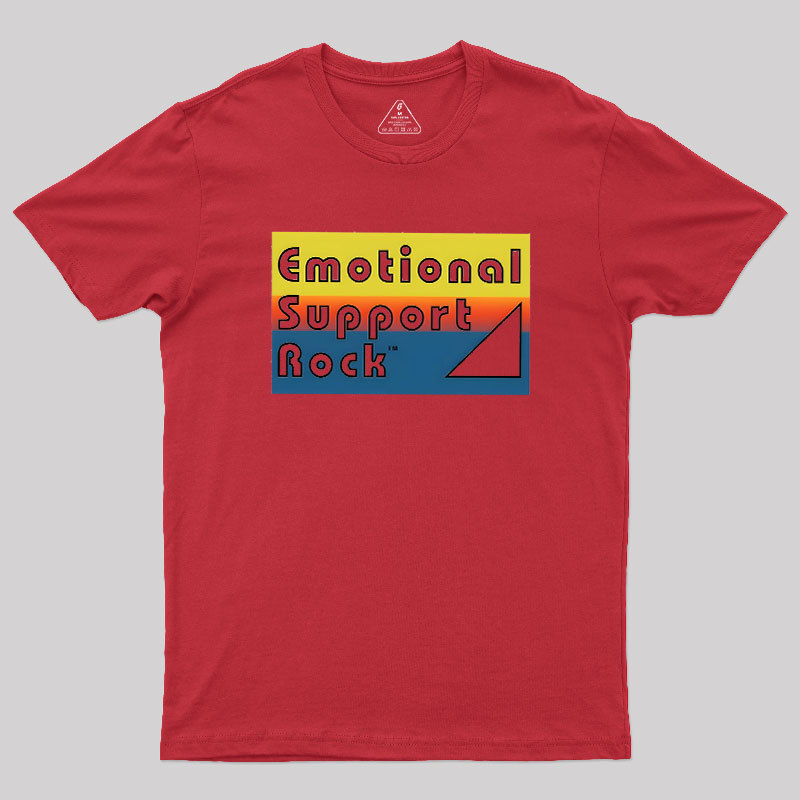 Emotional Support Rock Geek T-Shirt