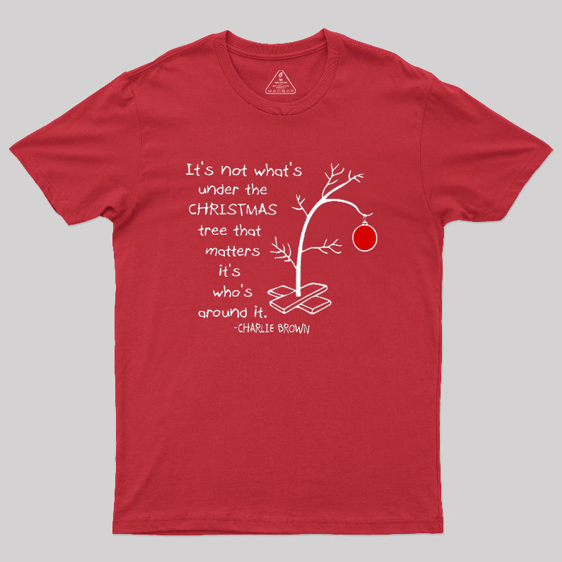 Who Is Around The Tree Geek T-Shirt