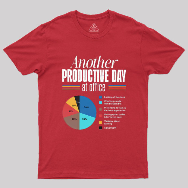 Another Productive Day Geek T-Shirt